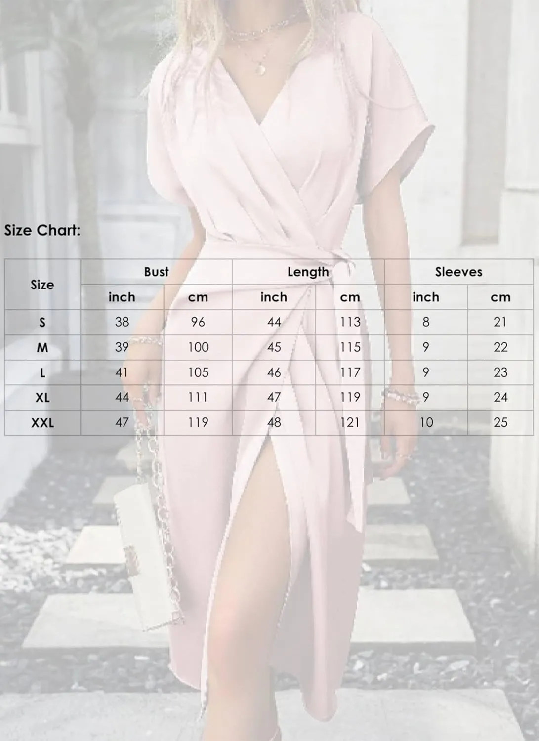 Women's Elegant Pink Wrap Dress 2025 Summer Stylish Short Sleeve Cocktail Midi Gown Formal Wedding Guest Dresses