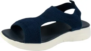 Women's Orthopedic Walking Sandals Dressy Woven Mat Sandals for Women Breathable Comfortable Shoes Arch Support Wide Fit Sport Sandals Athletic Hiking Outdoor Soft Sole Sandals