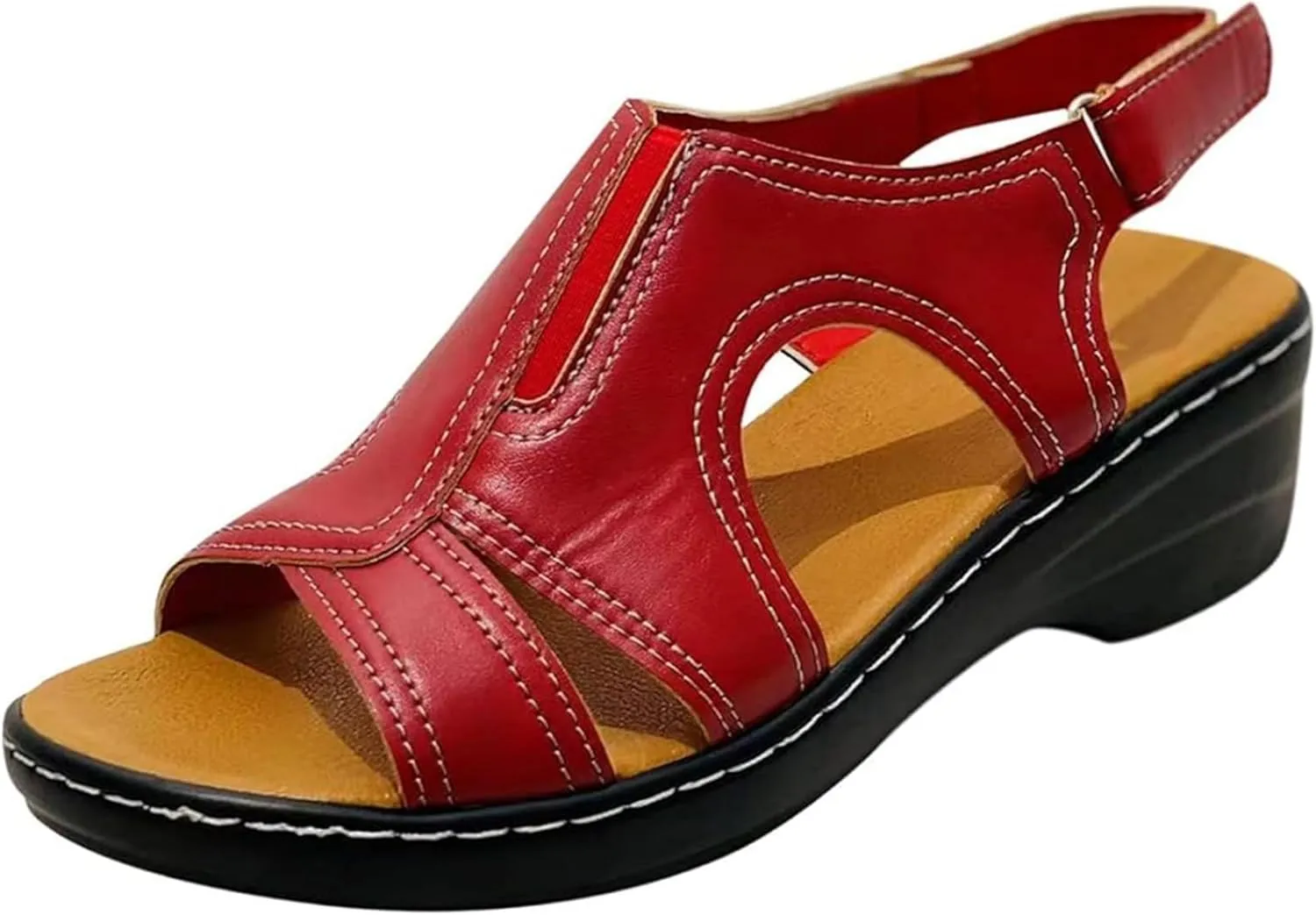 Women's Sandals Comfortable Cute Orthopedic Slippers Arch Support Orthotic Flip Flops Dressy Summer Beach Walking Slides