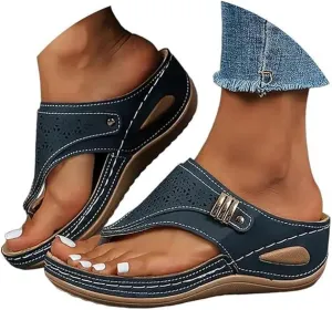Womens Sandals Comfortable Dressy Arch Support Orthopedic Thong Flip Flops Summer Orthotic Slippers Beach Shoes 2025