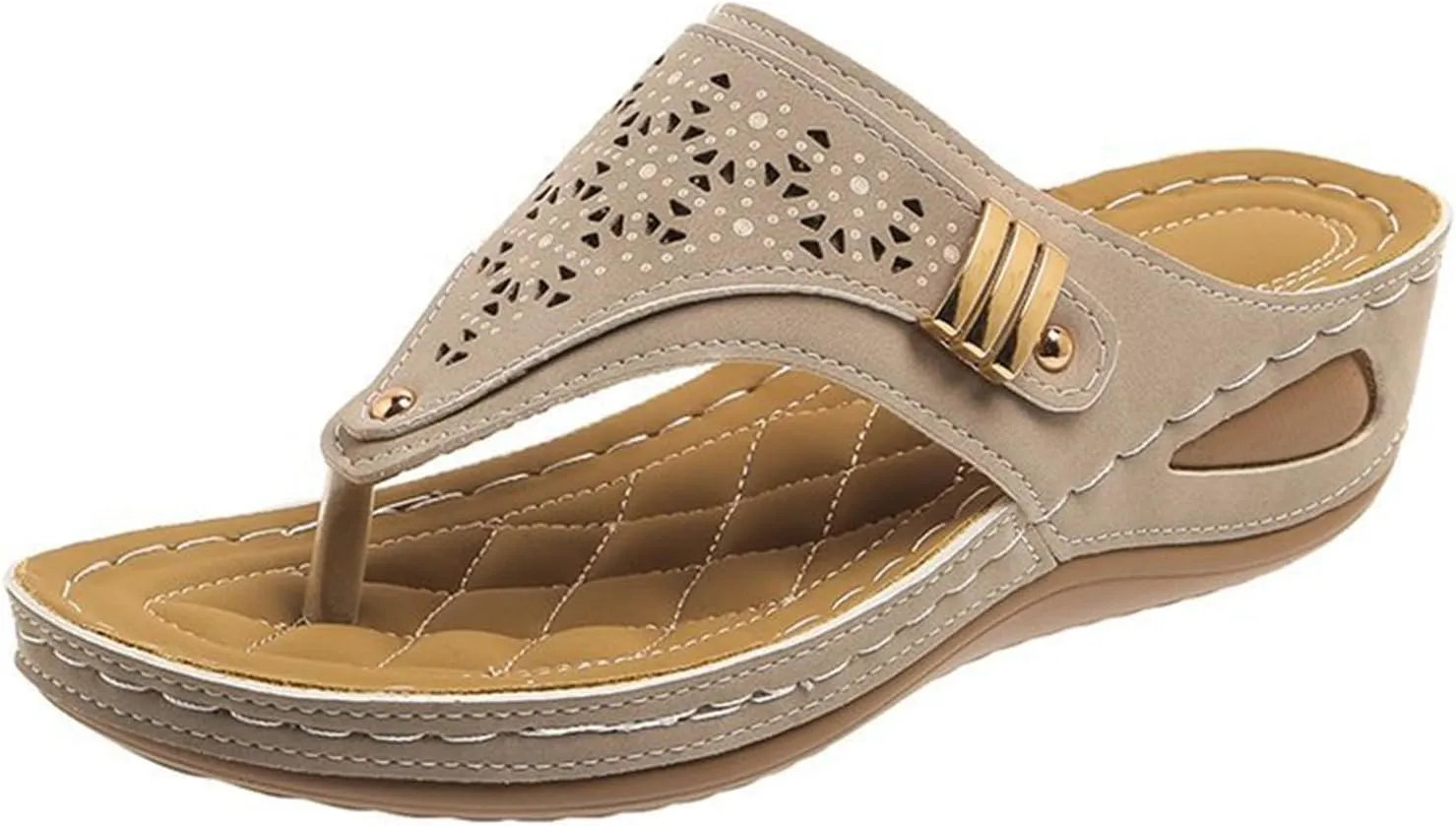 Womens Sandals Comfortable Dressy Arch Support Orthopedic Thong Flip Flops Summer Orthotic Slippers Beach Shoes 2025