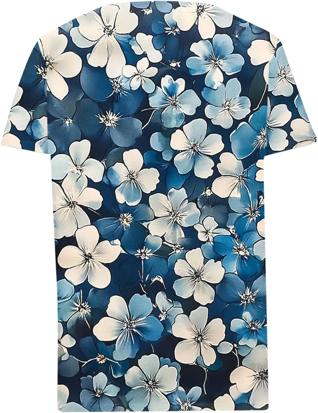 Women's Short Sleeve Casual Trendy Tshirt Boho Floral Graphic Print Tops Blouse Loose Fit Summer Tee Shirts