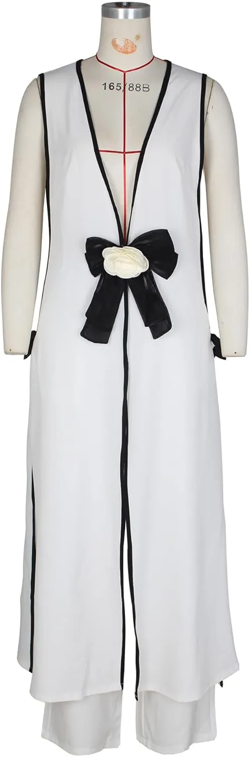 Womens Sleeveless Suit Vest Dress Wide Leg Pants Business Casual Blazer Set Multi Pockets Overalls