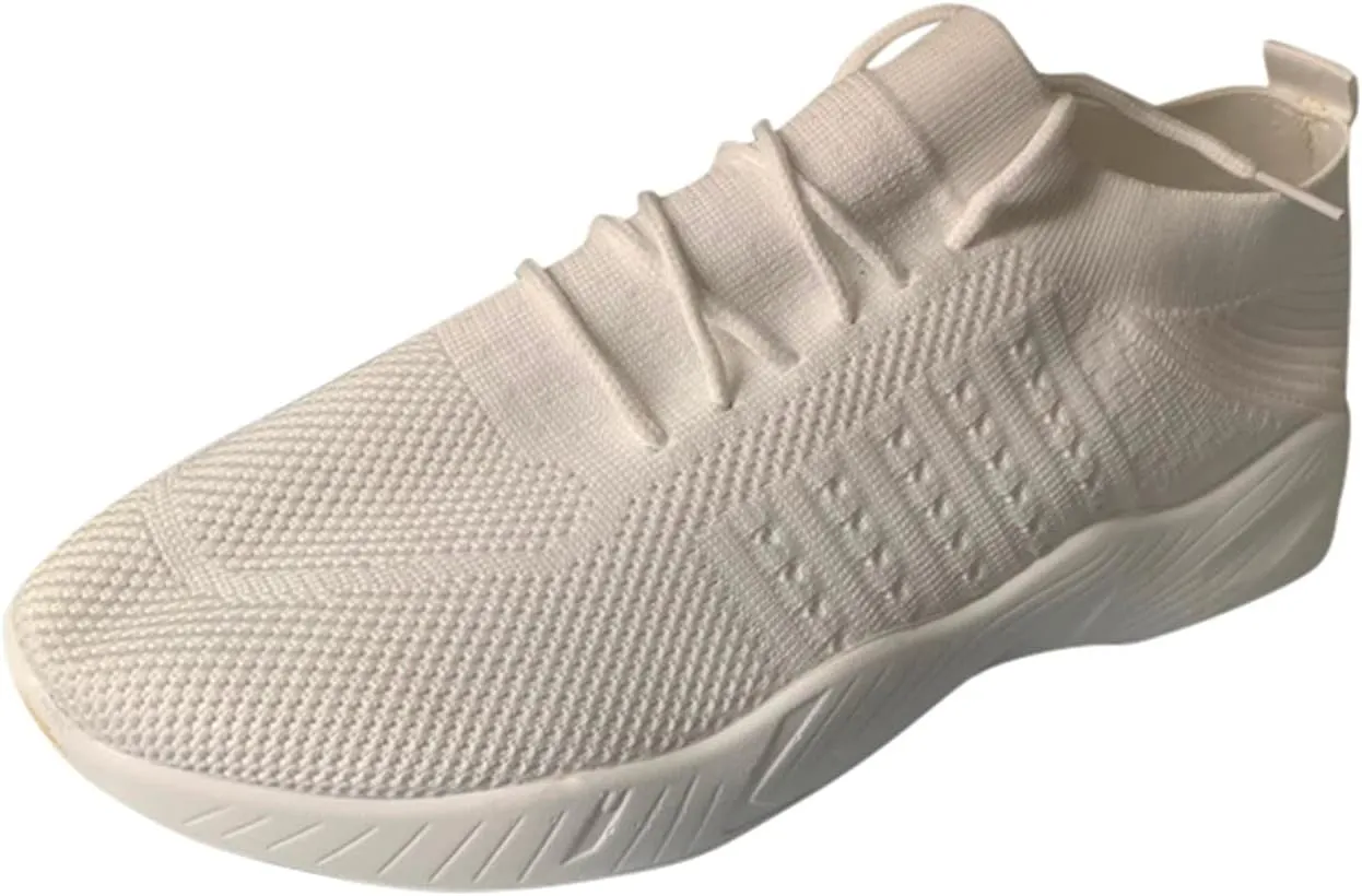 Womens Sneakers Running Tennis Shoes Lightweight Walking Shoes Arch Support Slip On Shoes Casual Workout Shoes
