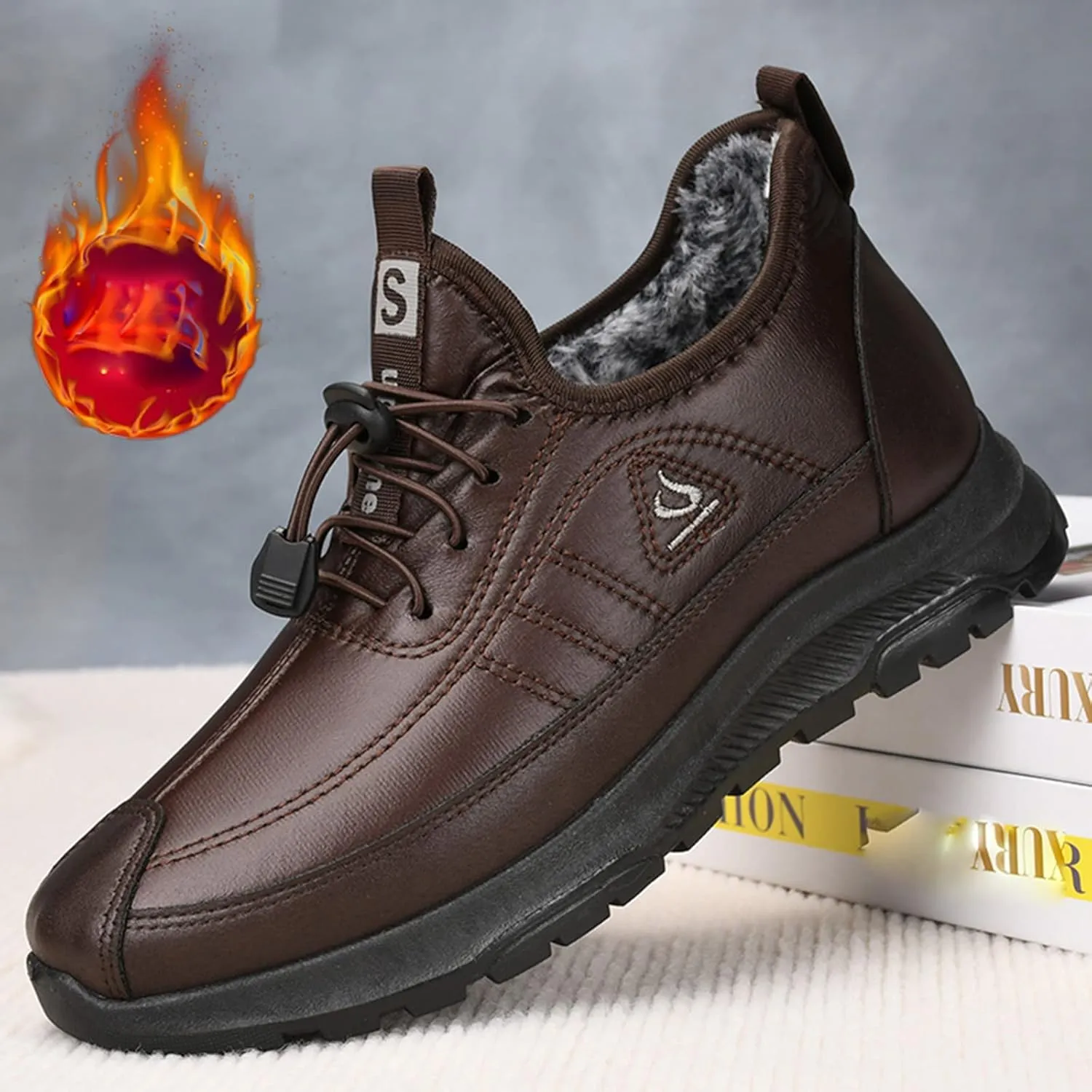 Women's Snow Boots Size 11 Wide Womens Snow Boots Tall Warm Fuzzy Winter Boots for Women Waterproof Chelsea Boots Women Walking Women's Winter Boots Bear Paw Tall