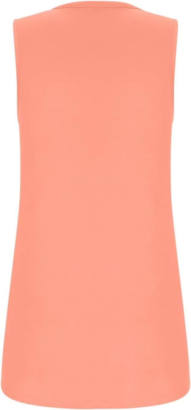 Womens Summer Casual Tank Tops Sleeveless Comfy Tees Shirts Fashion Square Neck Pleated Flowy Tunic Blouses