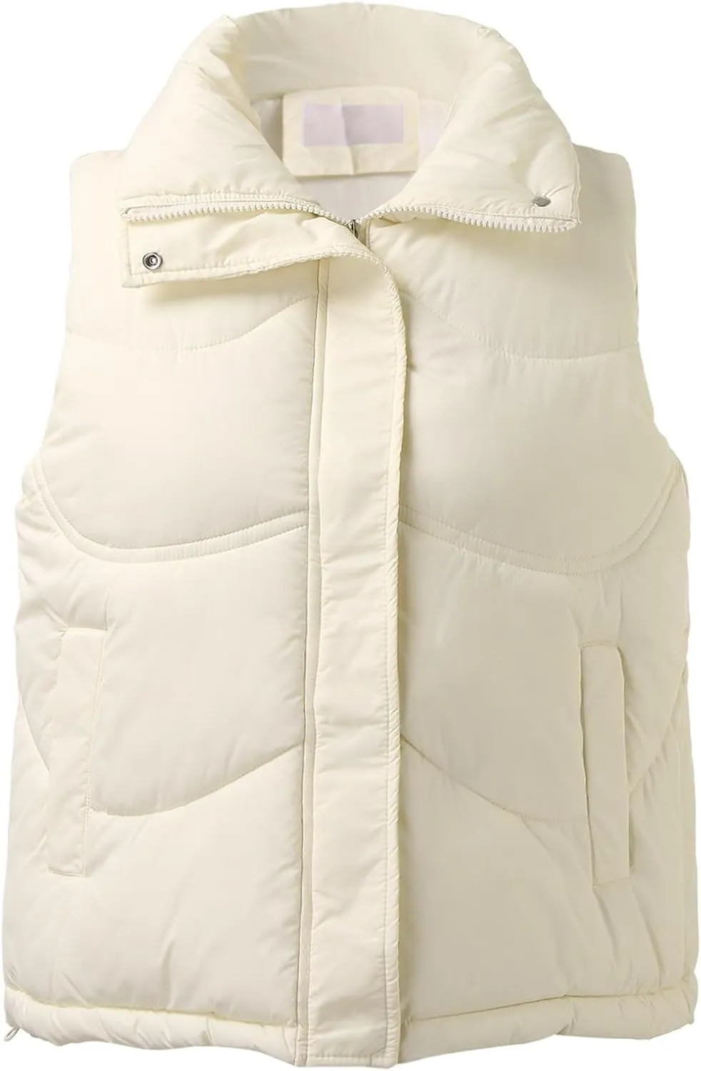 Womens Tank Lightweight Warm Puffer Vests Comfortable Down Outerwear Cotton Coat Fleece Wool Lined Winter 2023 Trendy