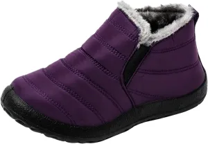 Women's Wide Width Go Snow Boots Womens Hiking Boots Waterproof Winter Boots for Women Snow Comfortable Ankle Boots for Women Walking All Day Waterproof Botas De Invierno Para Mujer Con Tacones