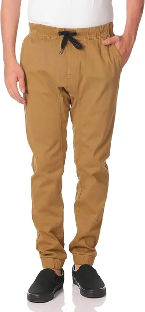 WT02 Men's Twill Jogger Pants