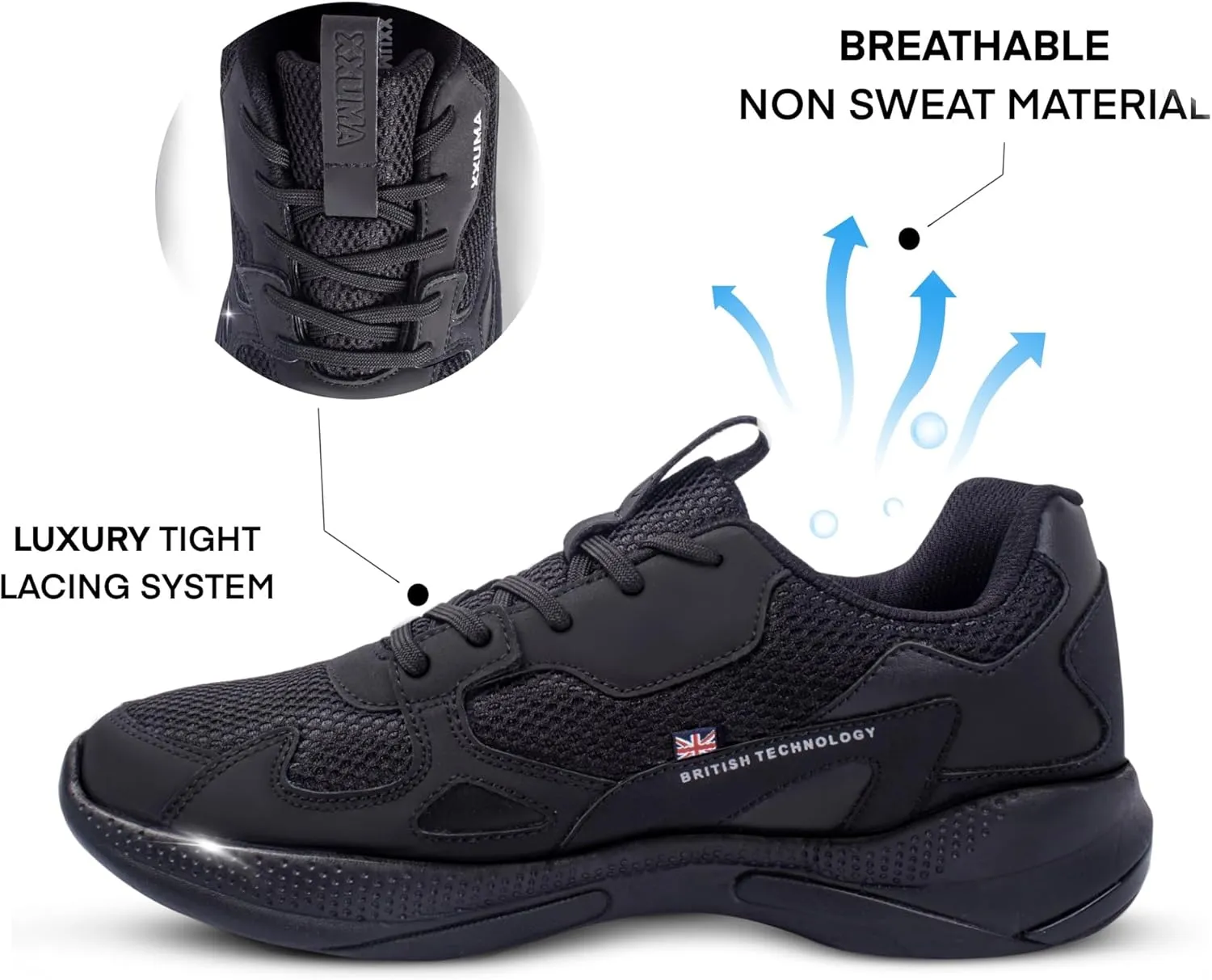 XXUMA Running Shoes for Men and Women