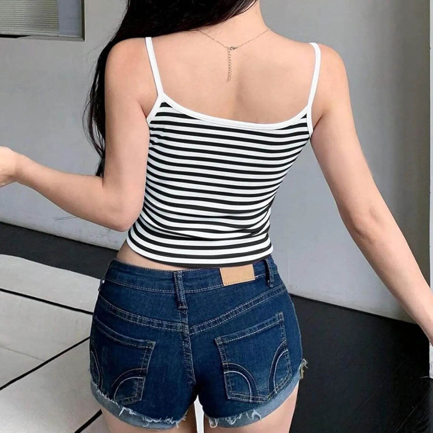Y2k Tank Top Floral Spaghetti Strap Camisoles Women Sleeveless Flower Cami Top Summer Going Out Slim Fit Vest