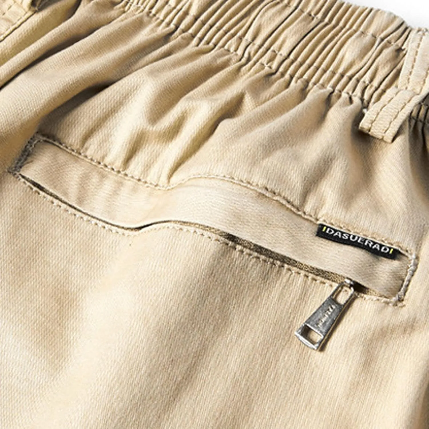 Ymosrh Men's Shorts Summer Casual Fashion Loose Cargo Pants Elastic Five Points Shorts, XL-5XL