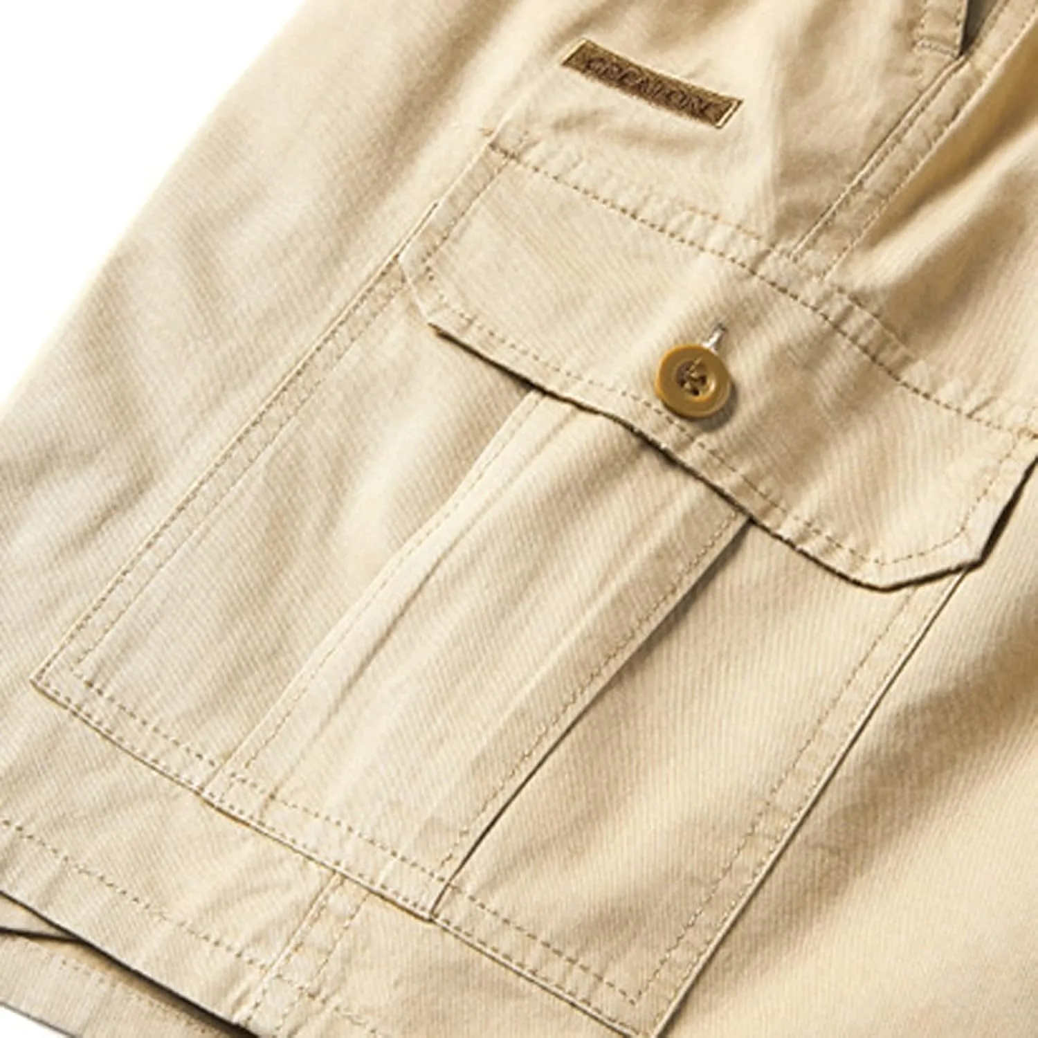 Ymosrh Men's Shorts Summer Casual Fashion Loose Cargo Pants Elastic Five Points Shorts, XL-5XL